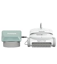 Chasing Hydro 4 SE Pool Vacuum for Inground Pools | Robot Cleaner for Floor, Wall & Waterline | Always Cleaning, Never Charging | 40ft Cord | 4.1L Filter Basket for Inground & Above Ground Pools