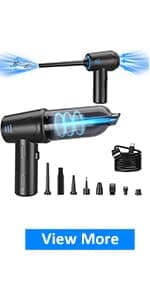 Air Duster - Computer Vacuum Cleaner - for Keyboard Cleaning- Cordless Canned Air- Powerful - Energy-Efficient(Air-01)