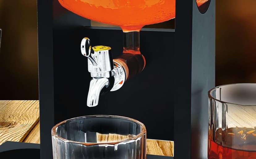 Football Whiskey Decanter Set with Glasses Spout Football Chiller,47oz Whiskey Decanter Sets for Men,Tequila Liquor Decanters for Alcohol Bourbon Gifts for Men Gifts for Dad Boyfriend Him Husband