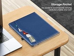 ZtotopCases for iPad Pro 12.9 6th/5th/4th/3rd Generation Case 2022/2021/2020/2018, Premium PU Leather Folio Cover, Auto Wake/Sleep, Multi Viewing Angles, Supports Pencil Pro and Touch ID, Brown