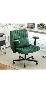 28 Inch Heavy Duty Office Chair Base with 5 Casters, Reinforced Metal Chair Feet, Universal Gas Cylinder Fit, for Swivel/Computer/Criss Cross Chairs