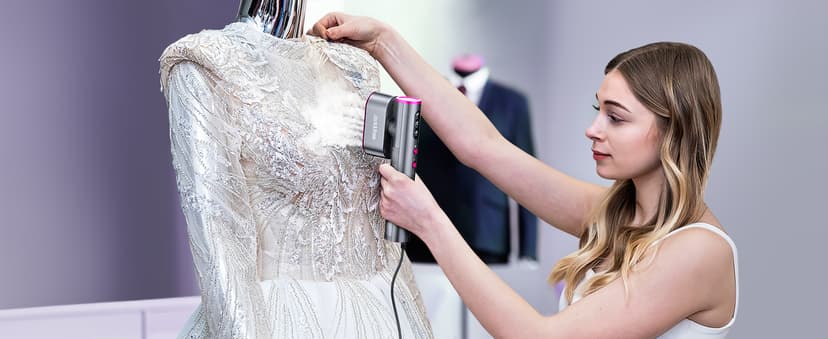 Jack & Rose Travel Steamer for Clothes,100-220V Portable Iron,15s Heat Up,Steamer & Iron 2 In 1, Travel Size,Large Ceramic Heat Panel,for Global and Europe