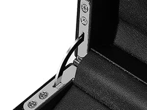 BEWISHOME BEWISHOME Watch Winders for Automatic Watches, Automatic Watch Winder Box Watch Spinner with LED Light, 4 Watch Winder with Quiet Running Motor and 6 Storage Case for Man/Woman's Watches, Brown SYQ01Y