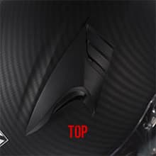 KYPARA Full Face Motorcycle Helmet with Internal Tinted Visor & DOT Approved for Moped ATV Cruiser Scooter (Matt Black, Large)