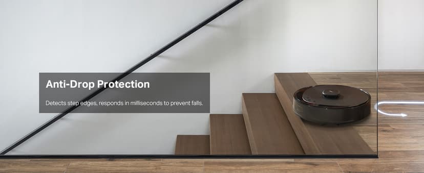 Tapo LiDAR Smart Navigation Robot Vacuum and Mop with Self-Emptying Dock, 5300Pa Max, 97%+ Dust Pickup Rate, Customizable Cleaning, Self-Charging, Compatible with Alexa & Google Home, RV30 Max Plus