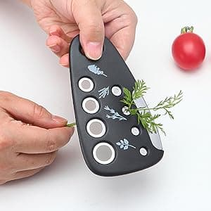 Pisol Kitchen Unique Gadgets Set 6 Pieces, Space Saving, Cheese Grater, Bottle Opener, Fruit Vegetable Peeler, Pizza Cutter, Garlic Ginger Grinder, Herb Stripper Gift Set
