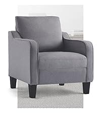 SAETSFEG Rocking Chair Nursery Teddy Upholstered Glider Rocker Rocking Accent Chair Padded Seat with High Backrest Armchair Comfy Side Chair for Living Room Bedroom Offices (Grey Teddy)
