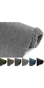 Waterproof Canvas Fabric by The Yard, 58inch 600D Upholstery Fabric Polyester Material Outdoor Water Resistant Material for Sewing Chair Patio Cushion Bag Sofa Seat Repair, 1 Yard Flaxen Grey