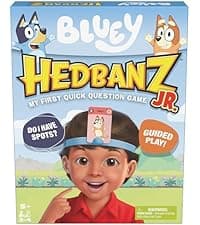 Spin Master Games, Hedbanz 2023 Edition with New Cards, Picture Guessing Board Game, for Family & Kids, 2-6 Players, for Ages 6 & Up