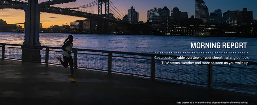 Garmin Forerunner® 965 Running Smartwatch, Colorful AMOLED Display, Training Metrics and Recovery Insights, Black and Powder Gray, 010-02809-00