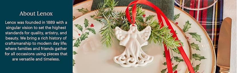 Lenox 870006 Hosting The Holidays Wine Coaster & Stopper Set, Christmas Theme