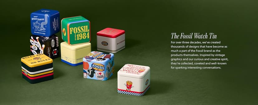 Fossil Women's Carlie Quartz Stainless Steel Three-Hand Watch