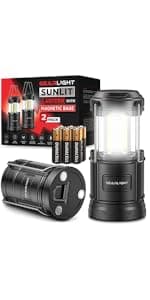 LED Headlamp 2-pack Battery Powered (AAA) (Batteries Not Included) | Head Lamp for Running Hunting Camping Fishing Hiking with Red Light and Adjustable Headband - Bright Forehead Headlamp 7 Modes