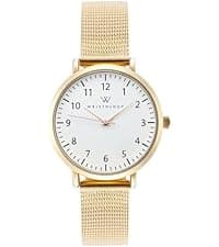 Wristology Maxi Numbers Womens Nurse Watch - Interchangeable Genuine Leather Strap Band - Large Easy to Read Boyfriend Size with Second Hand Men, Nurses, Teachers, Olivia