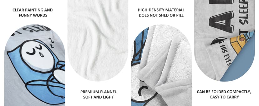 Dad Gifts from Daughter Son, Super Soft Throws Blanket for Couch and Napping, 60" x 50" (Gray) Funny Birthday Gift for Dad Husband, Dad is Not Sleeping Blanket B0DPW37148