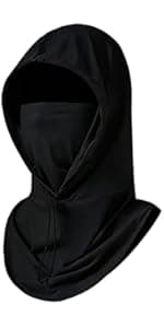 Ligart 4 Pieces Balaclava Mask Sun Protection Hood Face Cover Full Head Mask for Men and Women for Hunting Fishing Skiing