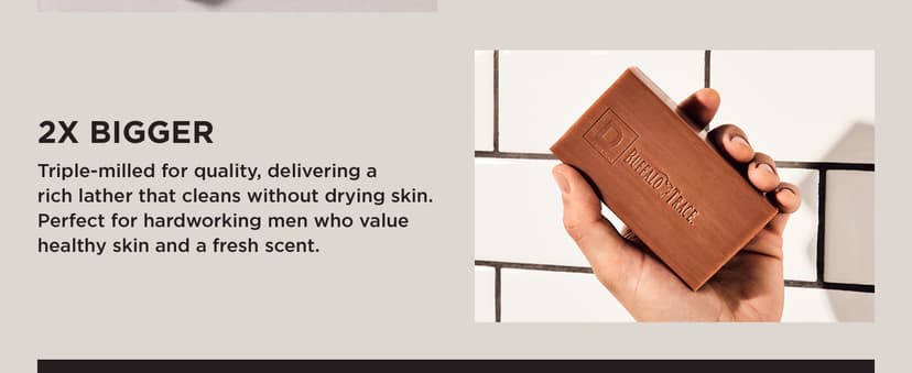 Duke Cannon Supply Co. Extra Large Bar Soap - Men's Natural Bar Soap With A Masculine Scent - Big American Bourbon Scented - All Skin Types - Hydrating Big Brick of Soap - Bourbon,10 oz B0DVMHBV8Q