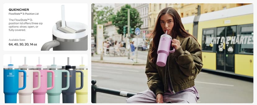 Stanley Stay-Chill Beer Stein 24 oz | Heavy Duty Big Grip Handle | Beer Tumbler Drink Cup, Holds 2 Cans | Insulated Stainless Steel Party Mug | BPA-Free | Matte Black