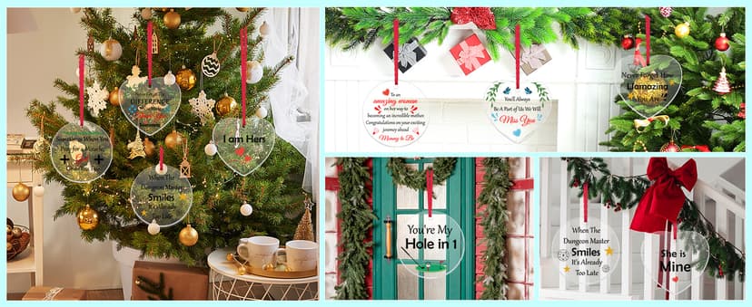 Funny Computer Programmer Gifts Acrylic Christmas Ornaments Sarcastic Novelty Gifts Programmer Gifts for Men Women It Birthday Gifts Computer Science Engineering Gifts for Men Dark Humor Gifts