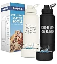 Funny Dog Dad Gift Pen Set – 5 Black Ink Ballpoint Pens with Stylus Tip & Metal Barrel with Doggy-Themed Quotes – Cool Dog Dad Gift for Men for Christmas, Stocking Stuffers, Birthday, Father’s Day