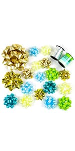 WRAPAHOLIC Reversible Birthday Wrapping Paper - Mini Roll - 17 Inch X 33 Feet - Colorful Balloon with Confetti Design for Birthday, Holiday, Party, Baby Shower B0BJ6V38SZ