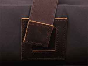 Masa Kawa Leather Backpack for Men with 16" Laptop & Camera Lens Sleeve, Multi Pockets Weekend Trip Business Travel Overnight Camping Bag, Vintage Brown