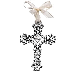 Then & Now 50th Anniversary Photo Frame, Wedding, Engagement, & Vow Renewal Couples Gift, Wooden Picture Frames with Sentimental Quote, 12-Inch x 9.5-Inch, Rustic Woodgrain, by Abbey & CA Gift