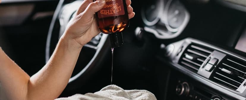 Leather Honey Leather Cleaner Spray: UV Protectant, Non-Toxic & Made in the USA Since 1968. Cleans & Protects Leather, Faux & Vinyl - Couches, Car Seats, Purses, Shoes, Bags & Tack. Safe for Any Color