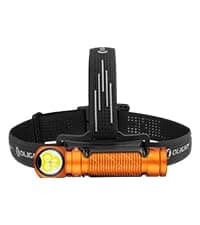 OLIGHT Perun 2 Mini Headlamp 1100 Lumens LED Head Flashlight, Rechargeable Headlight with Red Light Option, Great for Working, Hiking, Camping and Climbing (Black Cool White: 5700~6700K)