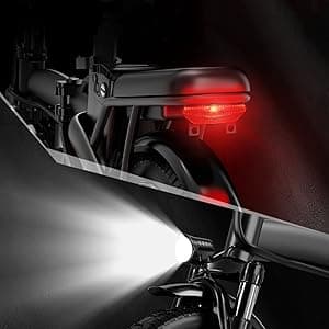 Electric Bike for Adults&Teens,550w Motor | 48V 12V Removable Battery | 23Mph Speed | PAS Mode 35 Miles Range | 14" Foldable E-Bike | Dual Disc Brakes | Ul 2849 Certified | Commuter Mini Bikes