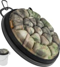 BLISSWILL Hunting seat Cushion,Stadium Cushion,100% Memory Foam Silent Lightweight for Camping, Hunting, Fishing,Camping,Outdoor