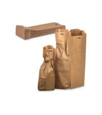 MT Products Metallic Mylar Wine Red Gift Bags for Bottles Sparkle Look - Great for a Wine Pull - (25 Pieces) (Ribbon and Rope Not Included)