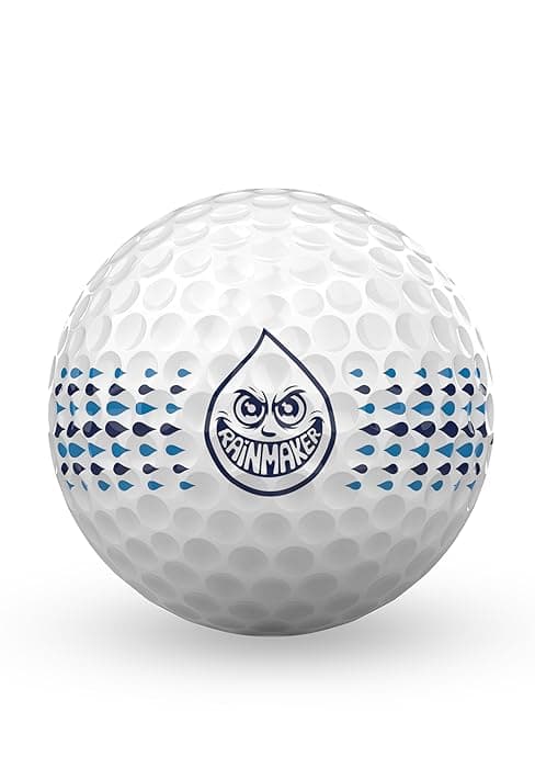 P*ss Missile Distance Golf Balls - 4-Piece Design, Surlyn Cover, High Compression Core - Lower Spin, Better Trajectory for Longer, Straighter Shots