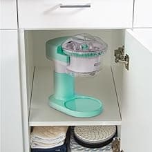 Dash Shaved Ice Maker - Frozen Dessert Maker for Snow Cones, Slushies, Cocktails & More - Easy to Use & Clean - Space-Saving Design - Aqua