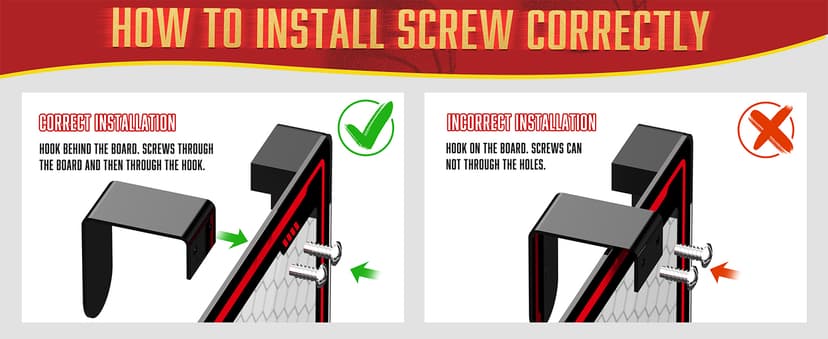 HopeRock Indoor Basketball Hoop for Kids, Over The Door Mini Basketball Hoops, with LED Light, Scoreboard, Birthday Toys Gifts for 5 6 7 8 9 10 11 12+ Year Old Boys