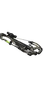 Barnett Whitetail Pro STR Crossbow, with 4x32mm Multi-Reticle Scope, Arrows, Lightweight Quiver