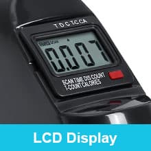 Mini Exercise Bike, himaly Under Desk Bike Pedal Exerciser Portable Foot Cycle Arm & Leg Peddler Machine with LCD Screen Displays