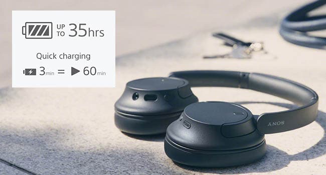 Sony WH-CH720N Noise Canceling Wireless Headphones Bluetooth Over The Ear Headset with Microphone and Alexa Built-in, Black New