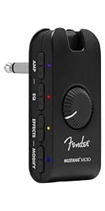 Fender Mustang Micro Headphone Amplifier, with 2-Year Warranty