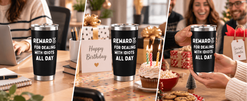 Funny Office Gifts for Coworker, Boss Lady, Manager, Leader-Tumbler 20oz Funny Gifts for Boss Coworkers Teacher Nurse-Bosses Day Gifts for Women B0HF3MH1B9