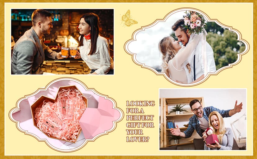 Mimorou Bride and Groom Glasses 2 Pieces Ring Finger Wedding Funny Bride Wine Glass 2 oz Mr and Mrs Engagement Gifts Stemless for Newlyweds Couples(Classic,1.93 Inch)