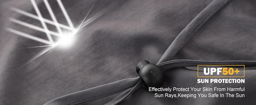 Home Prefer UPF 50+ Men's Sun Hat Wide Brim Bucket Hat UV Protection Hat for Mens Womens Beach Safari Gardening Golf Fishing