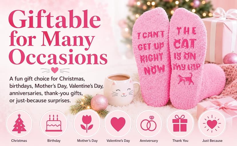 Christmas Gift for Women Mom, Cat Lover Gifts for Women, Stocking Stuffers for Women Adults B0CRHNXGNF