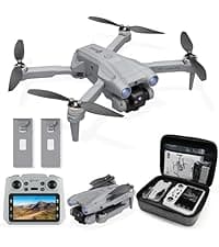 Contixo F19 Drone With 1080p HD FPV Camera, 20 Min Flight 360° Flips Brushless Motor RC Quadcopter With Altitude Hold, Obstacle Avoidance, Follow Me For Novice Beginner's Kids And Adults, 2 Batteries