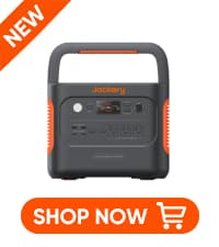 Jackery Solar Generator 300, 293Wh Backup Lithium Battery with 1XSolar Panel SolarSaga 100W, 110V/300W Pure Sine Wave AC Outlet for RV Outdoors Camping Travel Blackout