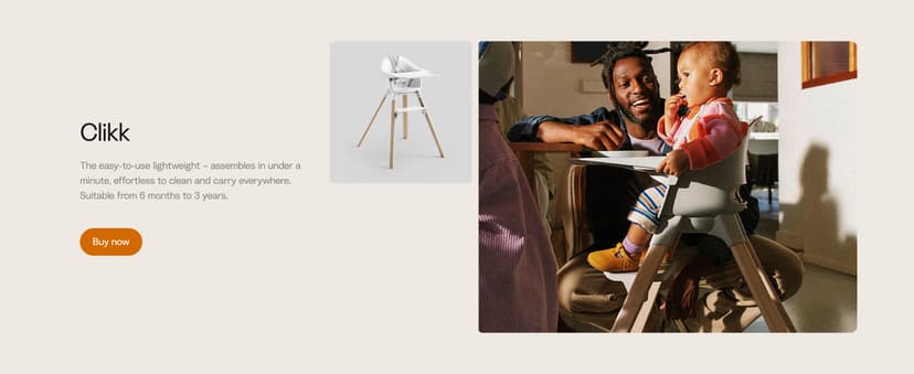 Stokke Steps High Chair for Babies & Children from 6 Months to 10 Years – 2-in-1 Adjustable & Ergonomic Design – Removable Baby Set, Tray & Safety Harness – 18.9 x 24.4 x 34.7 – White/Natural