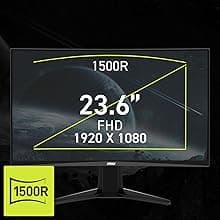 msi MAG 245C X24 24-inch 1920 x 1080 (FHD) Gaming Monitor, 240Hz, FreeSync Premium, HDR Ready, HDMI, VGA Port, VESA Mountable, Tilt, 4-Side Slim Bezel, 1ms, Black
