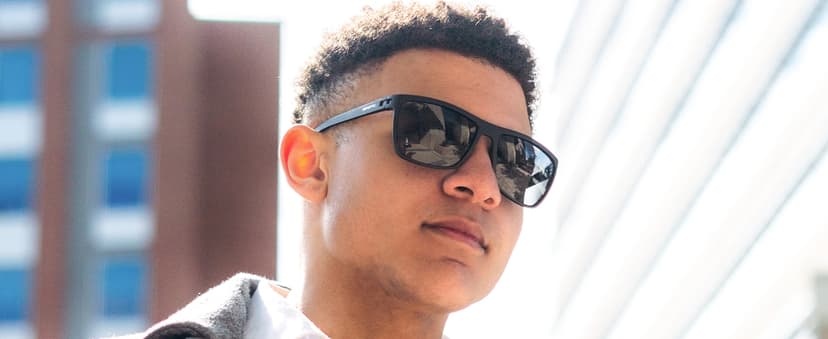 ZENOTTIC Polarized Sunglasses for Men Lightweight TR90 Frame UV400 Protection Square Sun Glasses