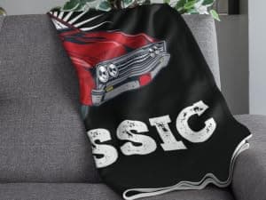 Old Man Gifts Im Not Old Im Classic Blanket for Men - Fathers Day Blanket Best Gifts for Elderly Grandpa Birthday - Dad Retirement Blankets Classic Car Gift for Men Over The Hill Throw Blanket 50"x60" B0GK78LNNZ