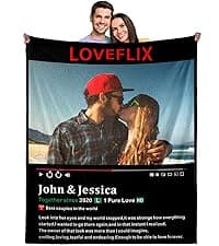 VANLOVEMAC Couples Matching Stuff Gifts for Boyfriend Girlfriend Valentine's Day Gifts for Couple Boo Basket Stuffers